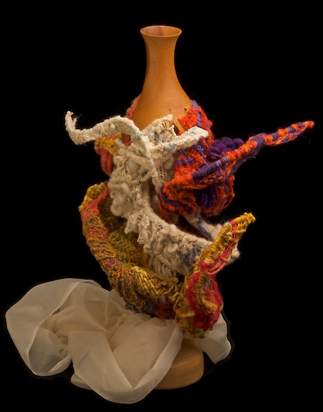 Bag of Winds sculpture, bag containing winds from many directions